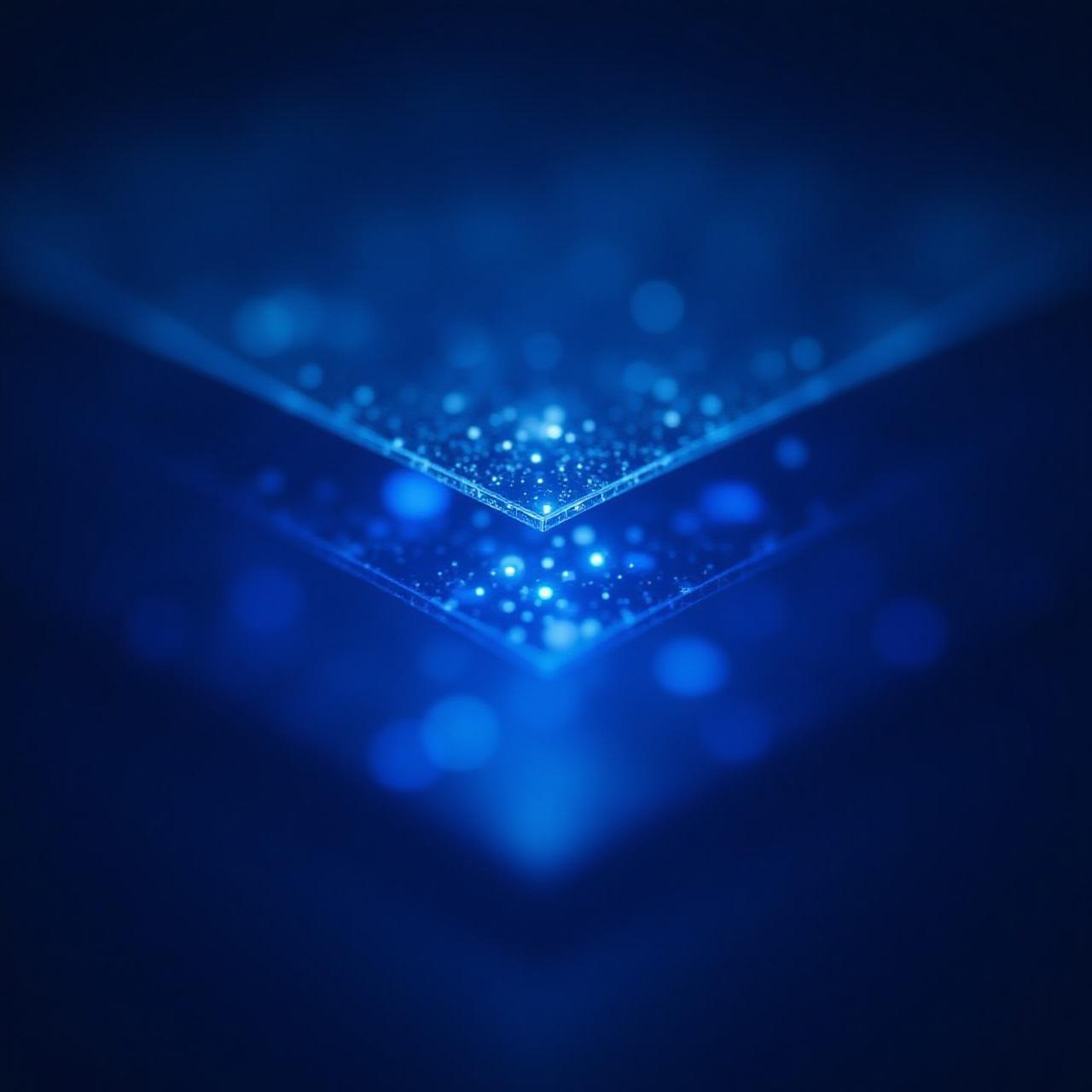 Abstract digital visualization of secure data layers